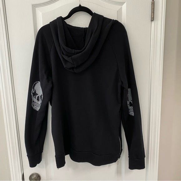 Lauren Moshi CORBIN STAR EYE SKULL Hoodie - Picture 5 of 13
